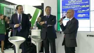 Bit 2013 - Siracusa d'Inverno allo stand di Alitalia